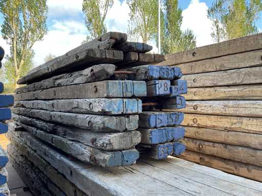Hardwood dragline bulkhead (6x)