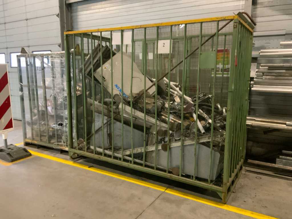 Profile steel stacking yoke with scrap content (2x)