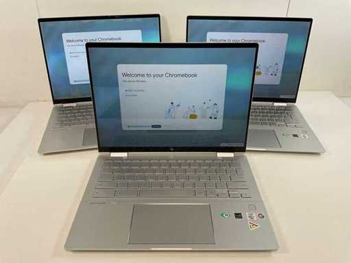 HP Elite C1030 13.5”, Core(TM) i7 10th Gen, 16 GB RAM, 128 GB SSD TouchScreen ChromeBooks (3x)