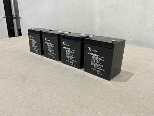 Vision - CP1250HC - Oplaadbare accu (4x)