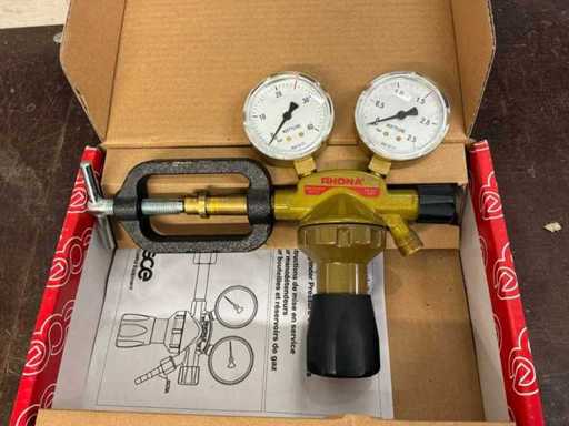 GCE Rhöna pressure reducing valve for acetylene gas cylinders