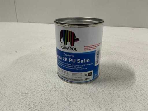 Caparol Aqua 2K PU Lac satinat 0.615L (8x) "nefolosit"
