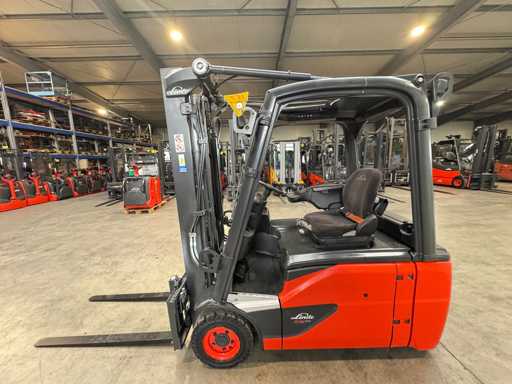 2020 Serwis+UVV 10/2026 Linde E16L 1.600kg Duplex Electric Lift wolny podnośnik