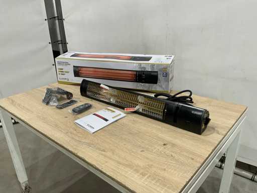 Încălzitor de terasă cu umbră Eurom Golden 2500