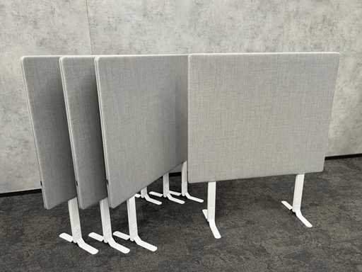 4x Götessons - akoestische scheidingswand op voet