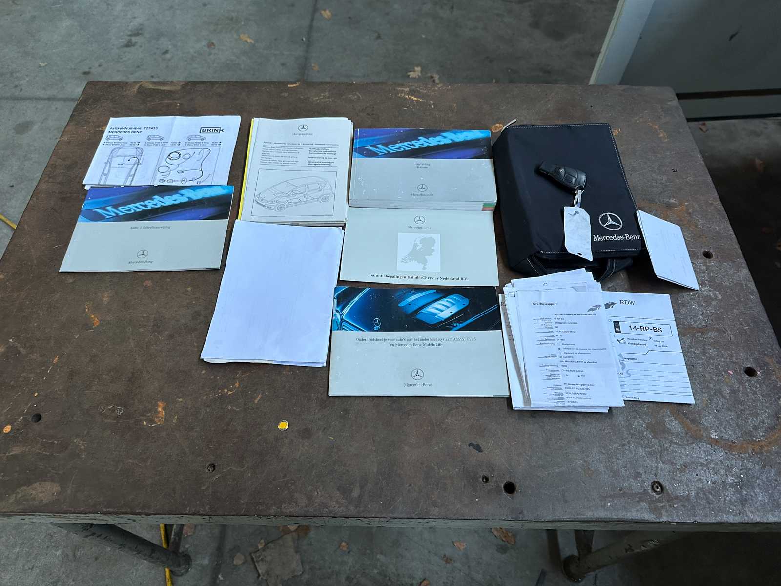 Mercedes-Benz B170 B-class 114hp 2005, 14-RP-BS