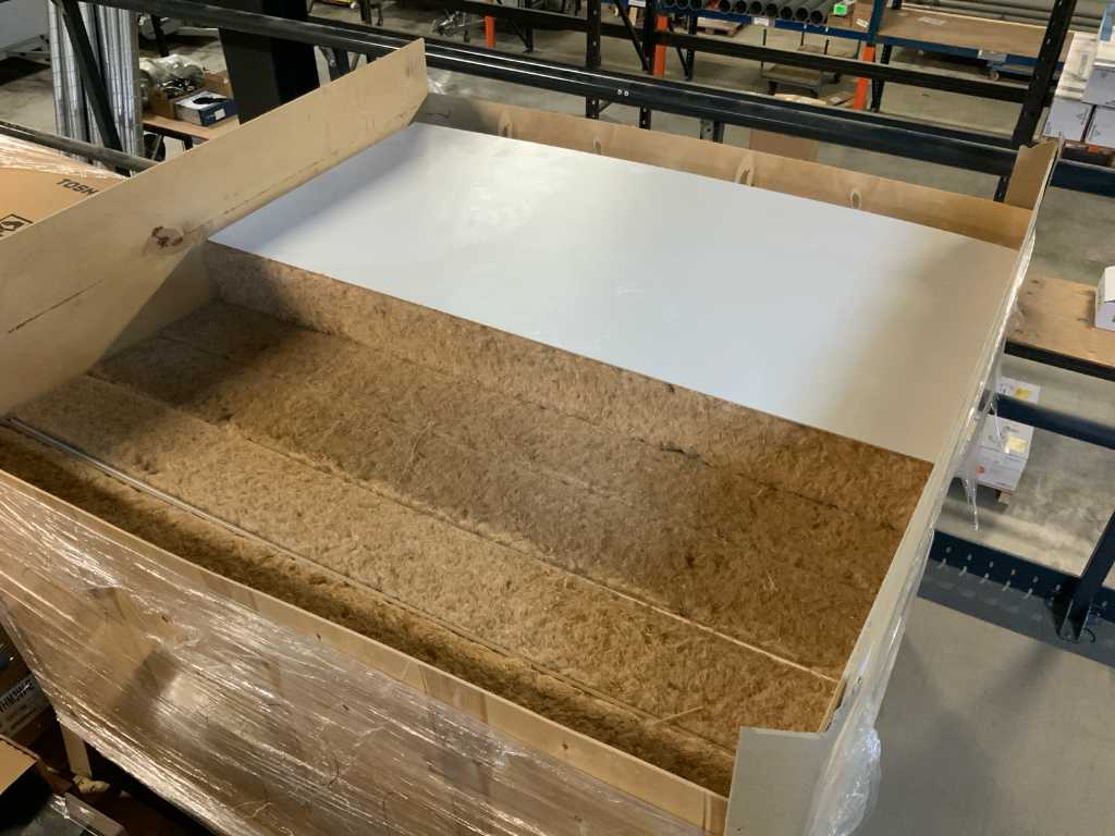 Isolatieplaat met hardboard afwerking (9x)