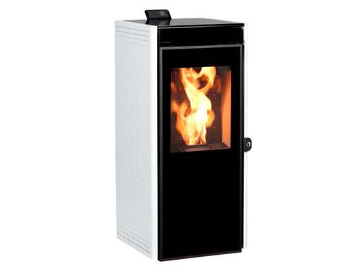 ECOFOREST Vigo III - White - Pellet stove