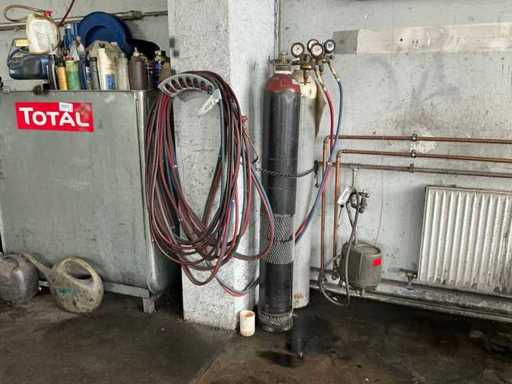 Zuurstof-laser slangen met koppelingen