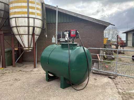 2017 Robex Hammer Dieseltank mit Pius Cube56 Pumpe