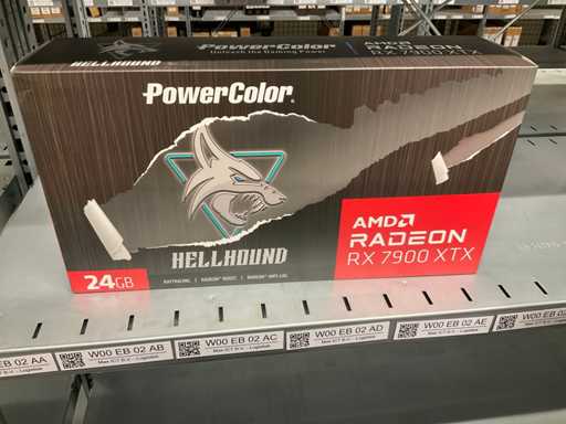 Power Color Hellhound AMD Radeon RX7900XTX Videokaart