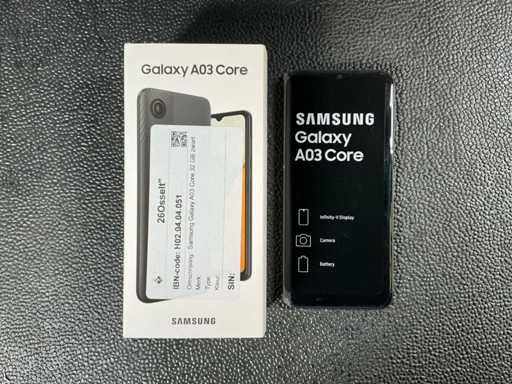 Samsung SM-A032F/DS Galaxy A03 Core Mobile Phone