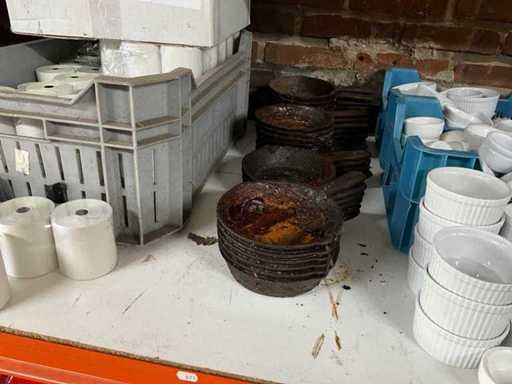 Gusseisenpfannen (25x)