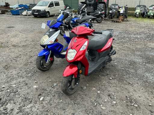 Sym en TGB Brommer (2x)