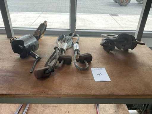 Various lifting equipment
