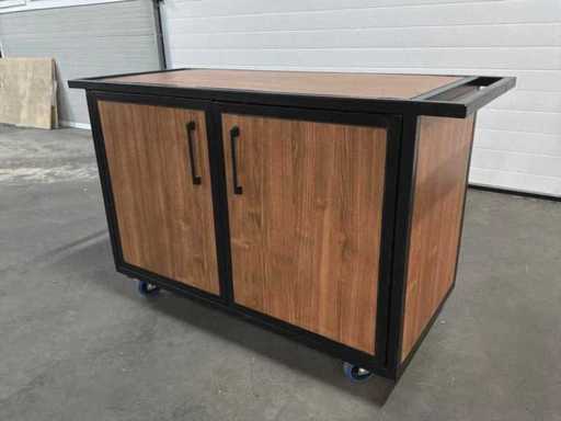 Mobiele koffie trolley