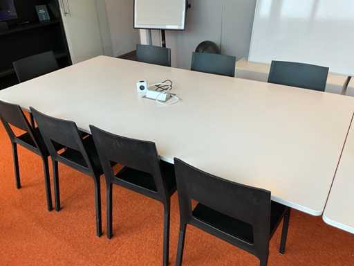 Vitra Conference Table with Power Strip