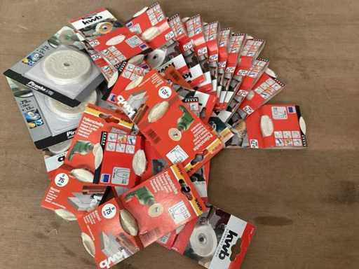 KWB mixa molti vari dischi di lucidatura (26x)