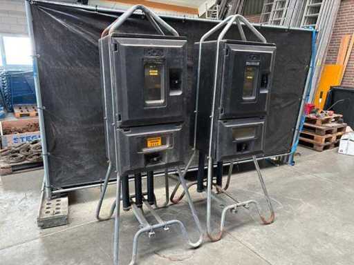 BOS Megaebox 125A Stroom verdeelkast (2x)