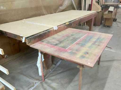Werkbank en tafel