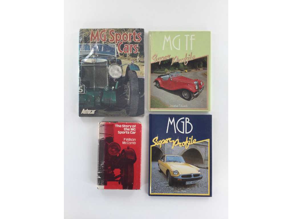 MG Cars Cărți tematice mixte lot / mașină