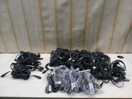 Marche miste - cavi di alimentazione IEC C13 / C5 / Schuko - Cavi di alimentazione assortiti / cavi di rete IEC (110x)