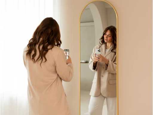 Ovale mural Miroir - ou 