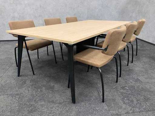 18:00 Uhr Meeting-Set 240x120 Cappuccino