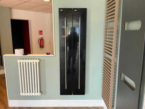 Antraxit - Radiator de proiectare 25 x 170 cm (2x)