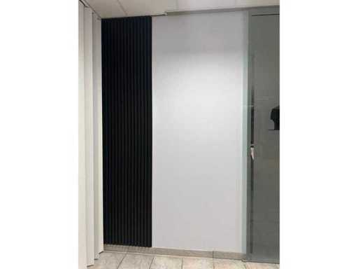 PVC SHEET 122X270CM MATTE WHITE PER 10 PIECES
