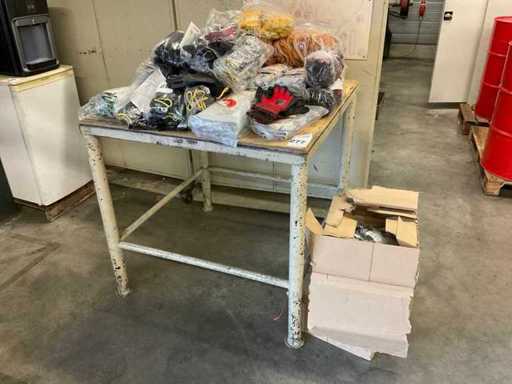 Table de travail du métal