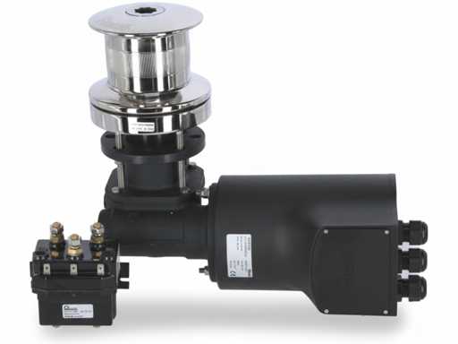 Quick TB3 cabestan électrique en acier inoxydable 1000W 24V - 130 mm - TB3 P 1024