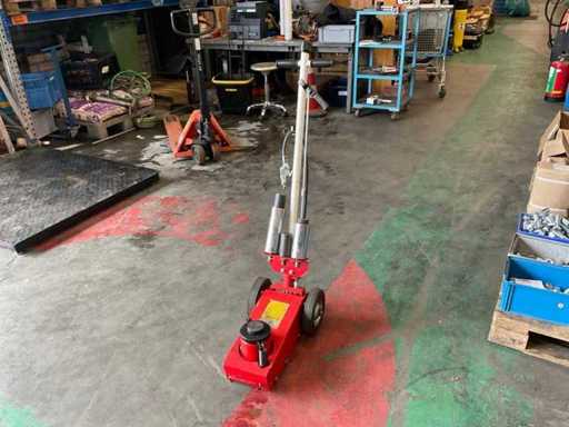 Cric de garage 22 tonnes à air comprimé