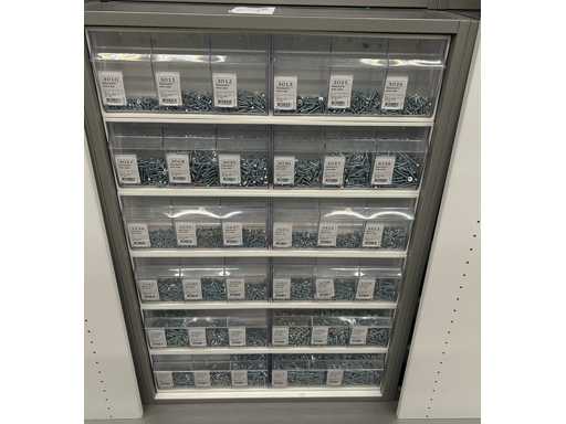 Série de vis en panneau de particules