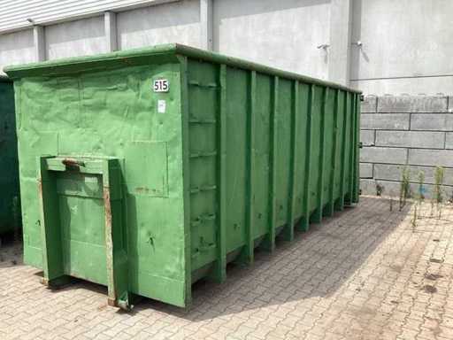 Podnośnik hakowy do składania kontenerów na odpady