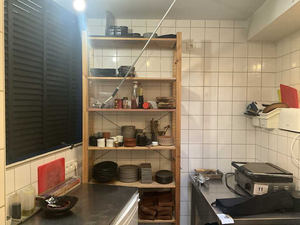 Residual kitchen contents