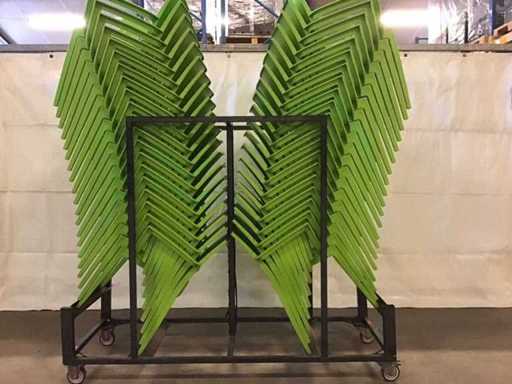 La sedia del ristorante Eagle (40 volte)