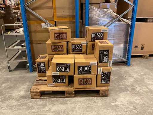 By-Boo Lamp Suspension lemn negru (18x)