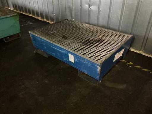 2011 Asecos Basis E palette Lekbak