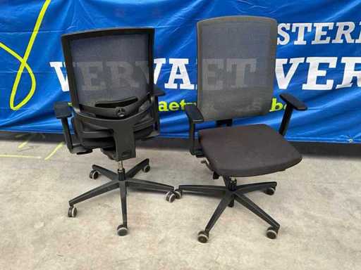 Viasit Ergonomische Bureaustoel (2x)