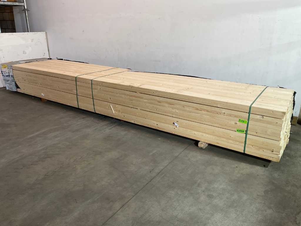 Spruce beam 540x9x3,7 cm (40x)
