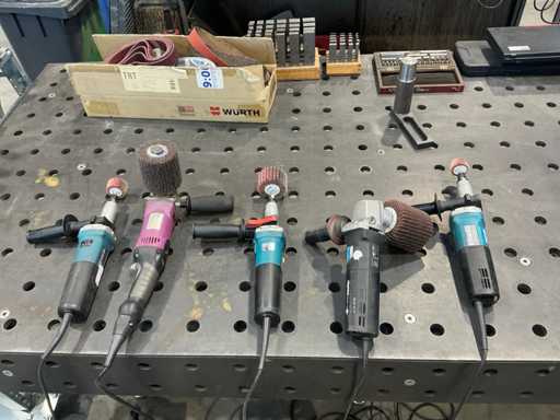 MAKITA/GERD EISENBLÄTTER/WÜRTH Posten Poliermaschinen (5x)
