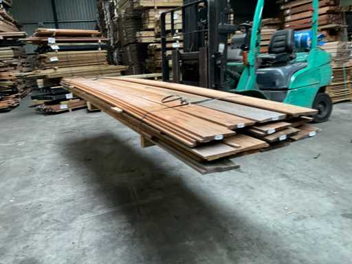 Douglas Zweeds rabat - 400x19,5x1,1-2,4 cm (28x)