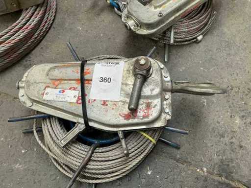 Ridicare cu cablu de sârmă / Tirfor