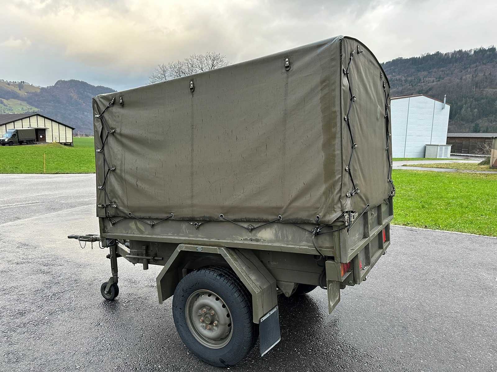 WM Meyer – High loader – Calag ANH 87 – Army trailer – 1991