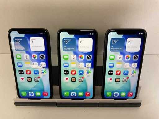 Apple iPhone 11 - 64GB - Black (3x)
