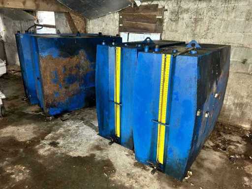 Mazouttank 12OOL Opslagtank