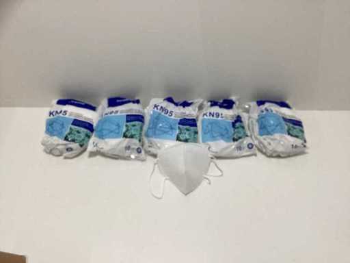 (50x) AnySound KN95 Gesichtsmasken