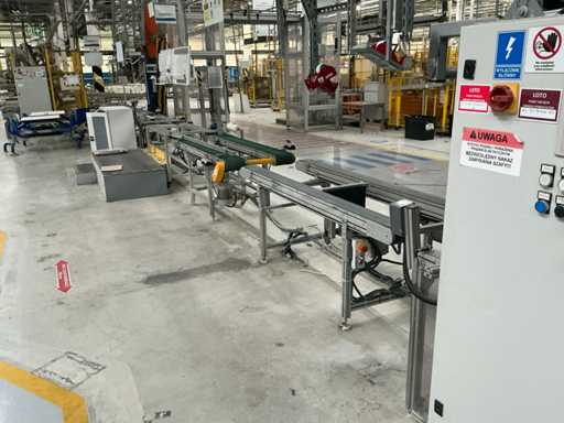 Trasportatori + evaporatore pressa + tester di tenuta GALILEO