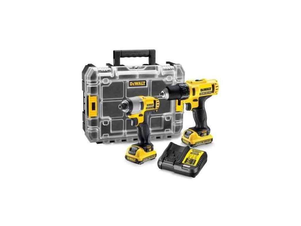 Set Perceuse + Visseuse à chocs DCK211D2T DeWalt